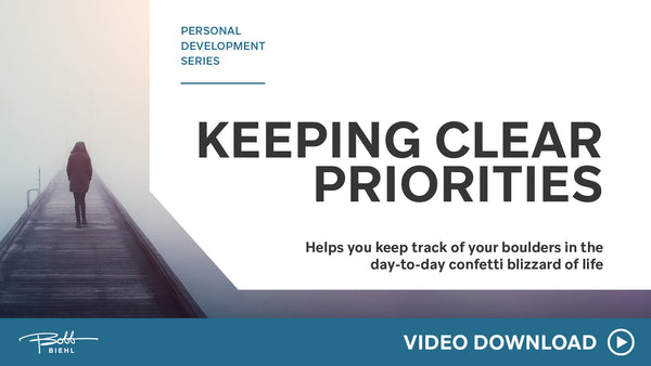Keeping Clear Priorities — Video