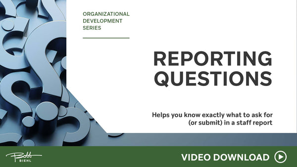Reporting Questions — Video
