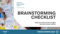 Brainstorming Checklist — Video