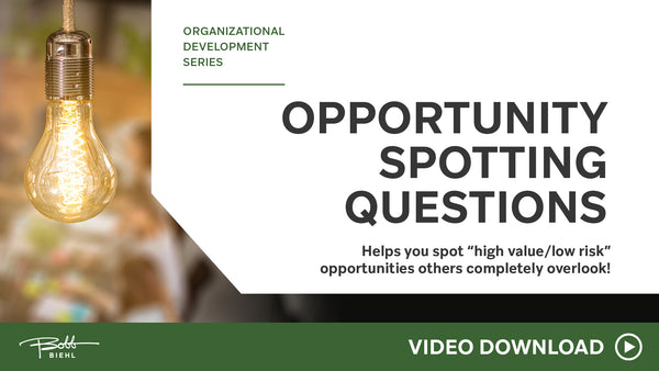 Opportunity Spotting Questions — Video